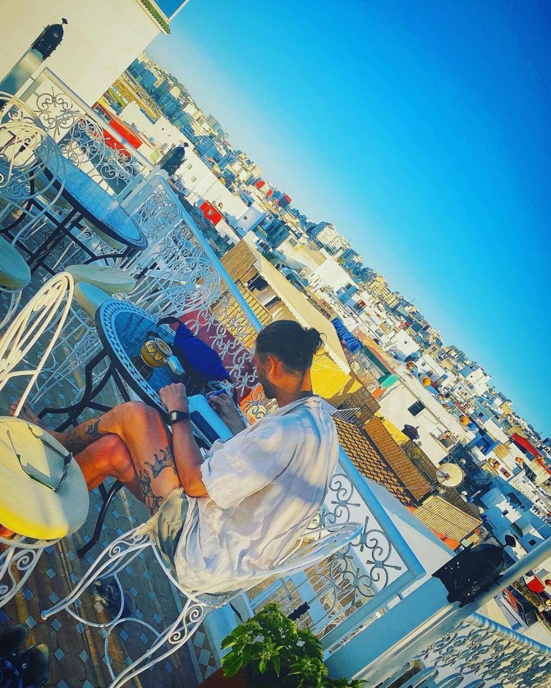 The Riad Hostel 丹吉尔 外观 照片