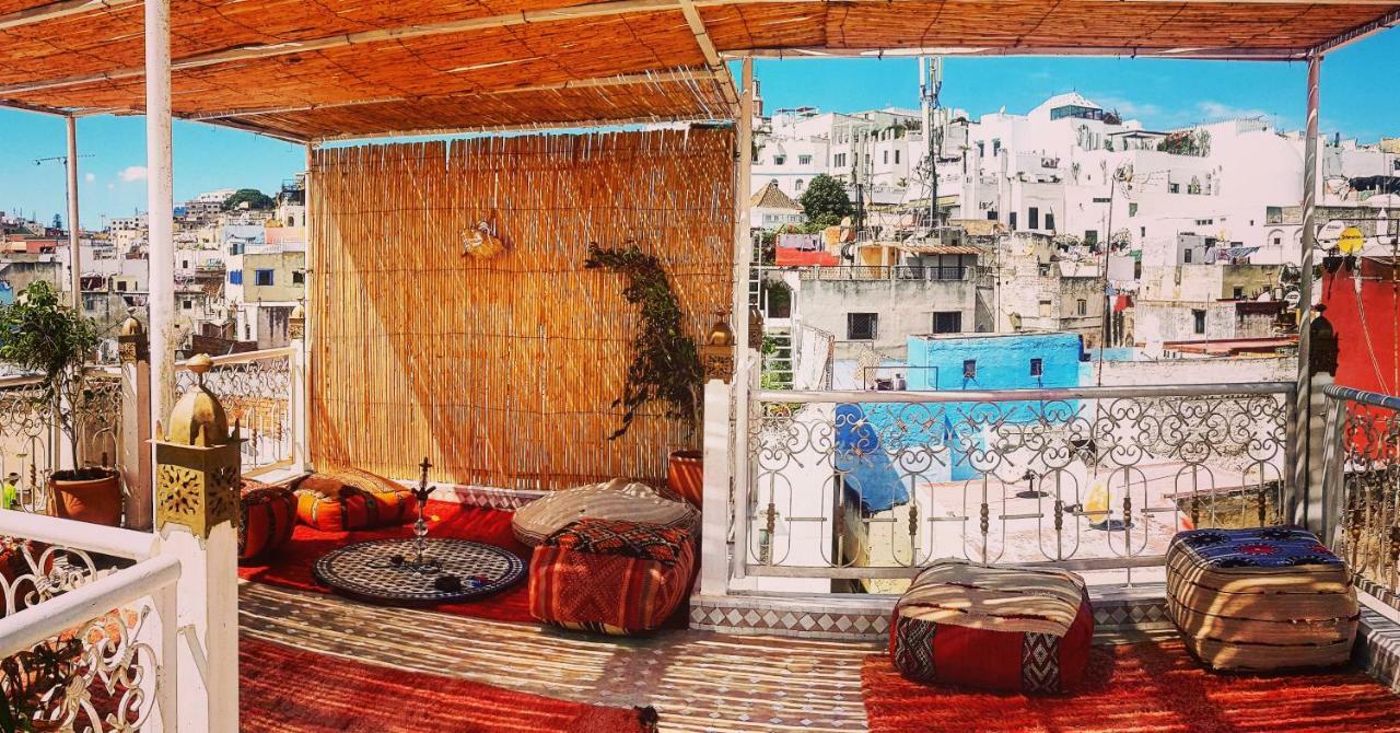 The Riad Hostel 丹吉尔 外观 照片